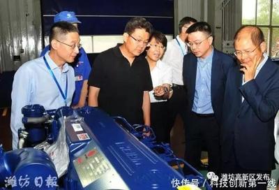 華為輪值董事長徐直軍考察濰柴，深化云計算與裝備技術服務合作